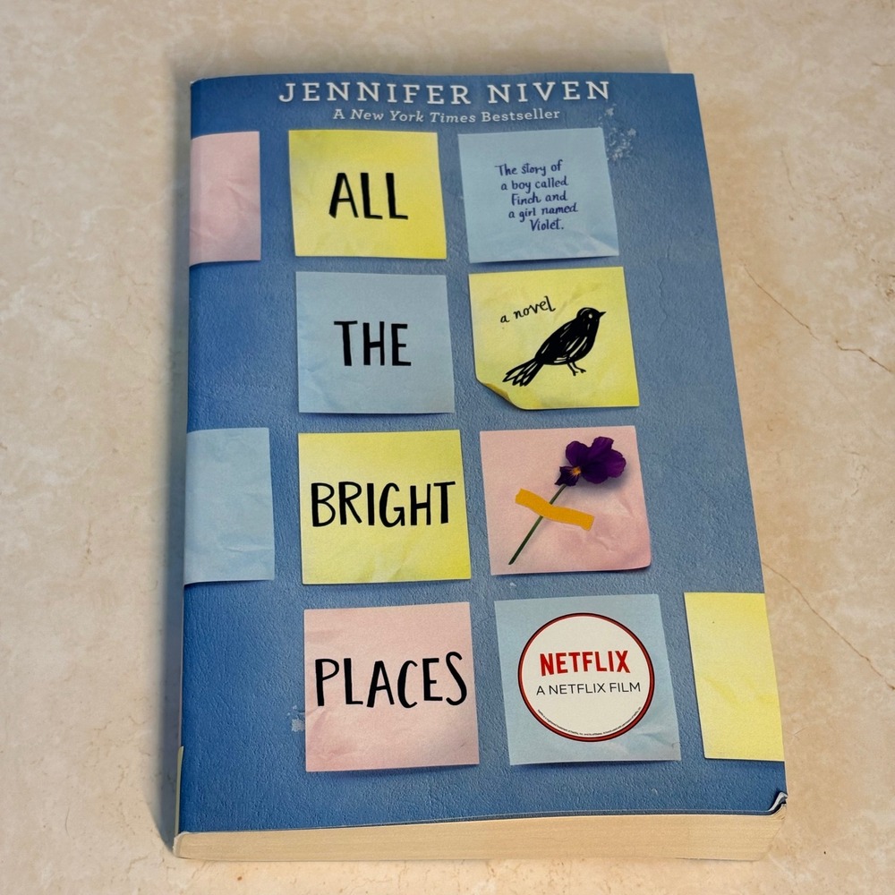 All the Bright Places Jennifer Niven Paperback YA Novel Netflix Tie-In Edition